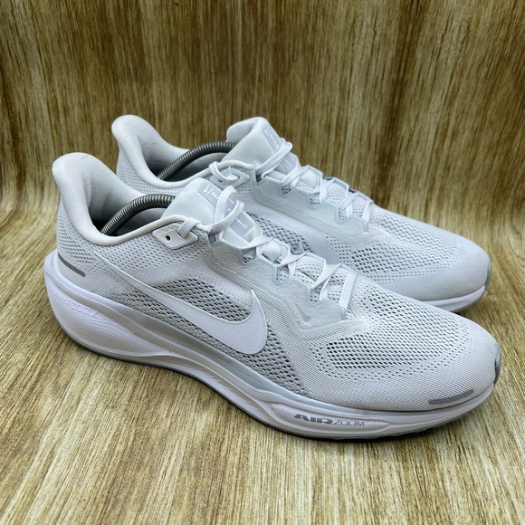 Nike Air Zoom Pegasus 41 Men's Size 12 Pure Platinum Running Shoes FD2722-102